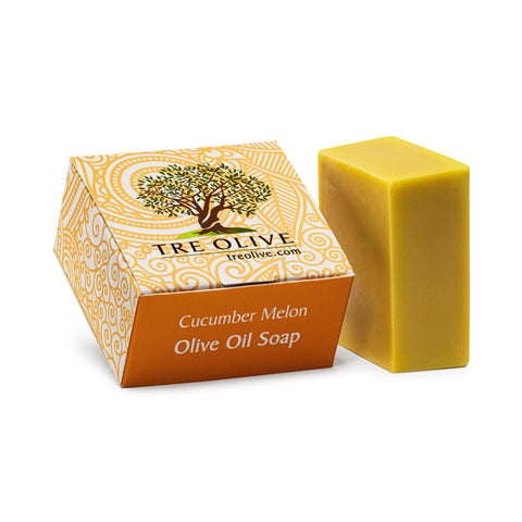 Extra Virgin Olive Oil & Cucumber Melon Soap