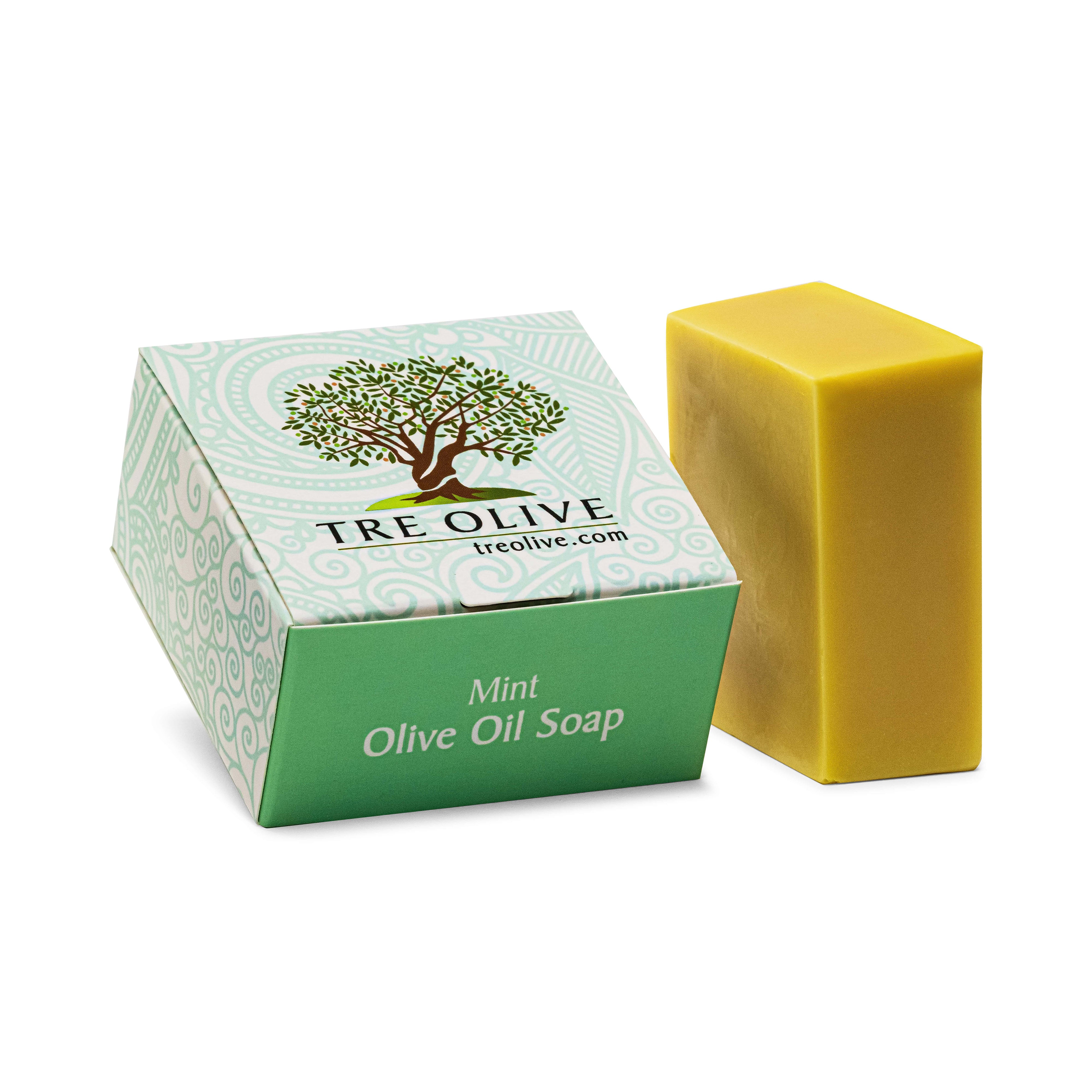 Extra Virgin Olive Oil & Mint Soap TRE Olive